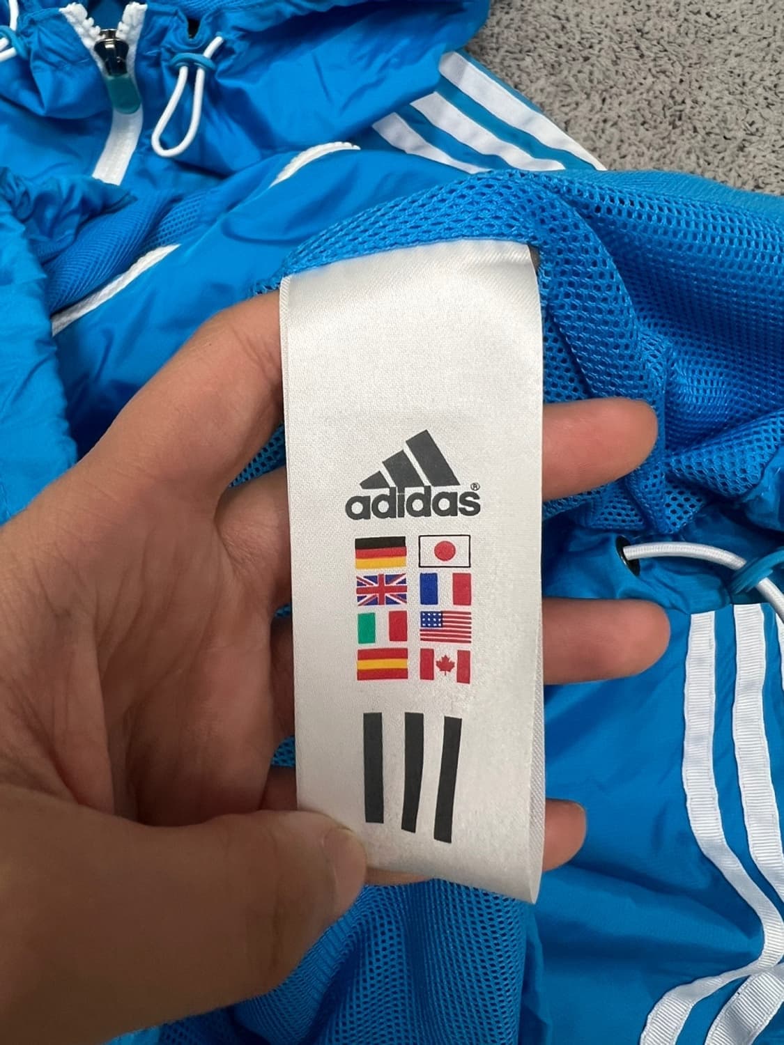 (105) 아디다스 트랙 우븐 집업 상품이미지4