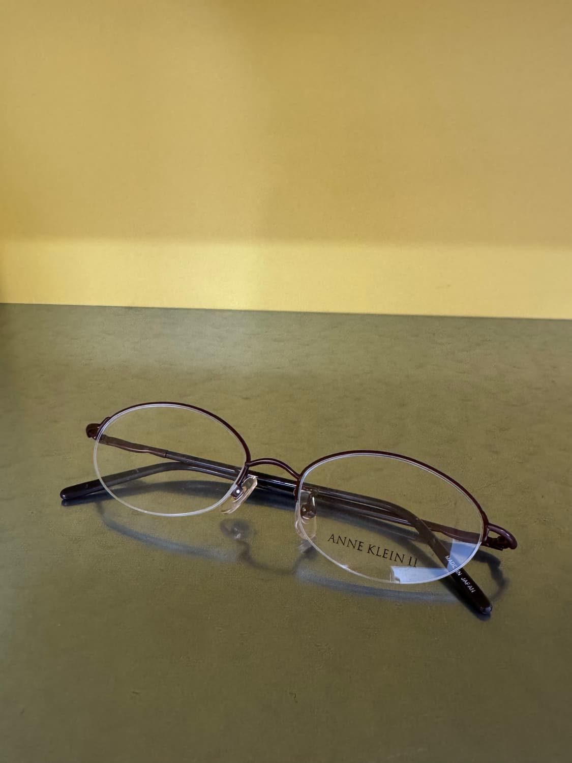 ANNE KLEIN II 오벌 메탈 프레임 상품이미지2