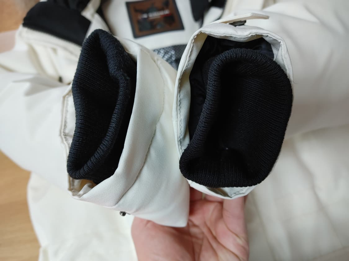 EiDER 아이더 여성 아이보리 거위털 후드 패딩 상품이미지6