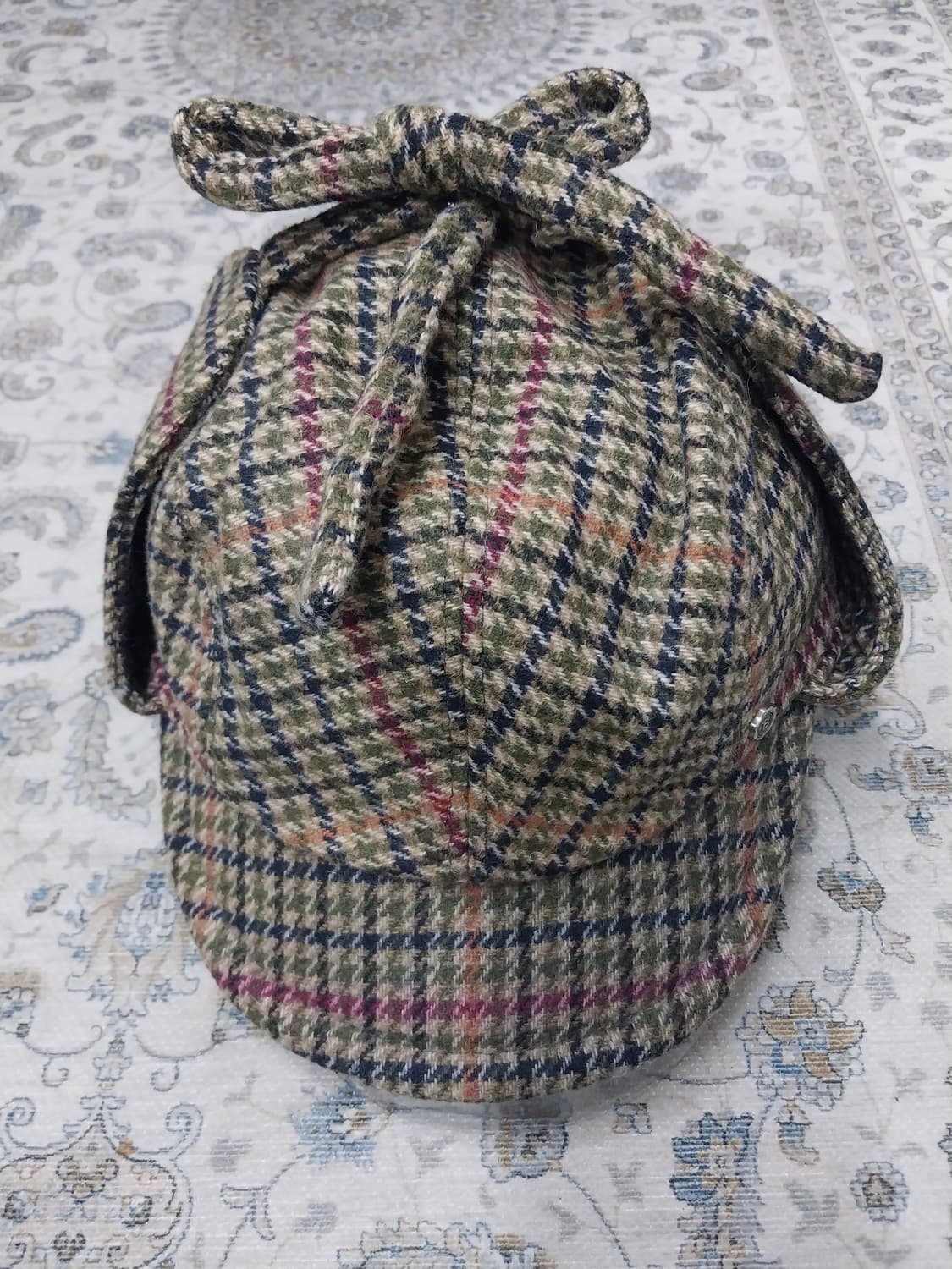 브라운 햇  비스포크 디어스토커 셜록홈즈 모자 상품이미지1