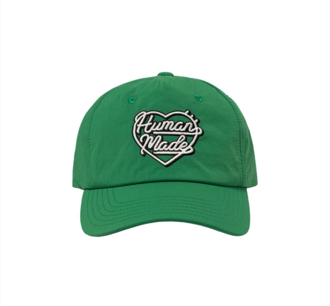 휴먼 메이드 5 패널 나일론 캡 그린 상품이미지1