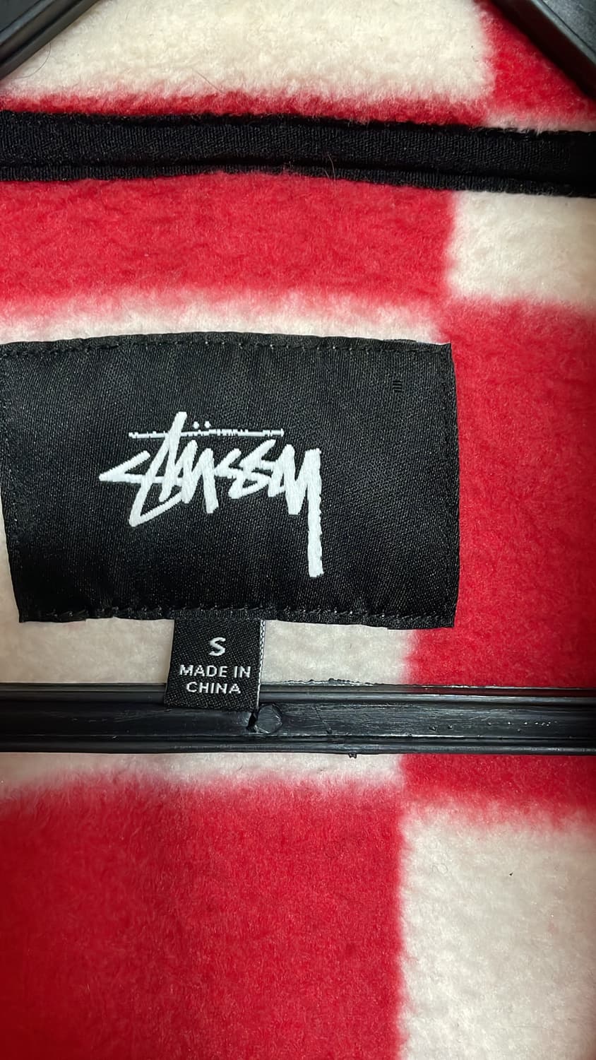 스튜시 하프집업 플리스 상품이미지3