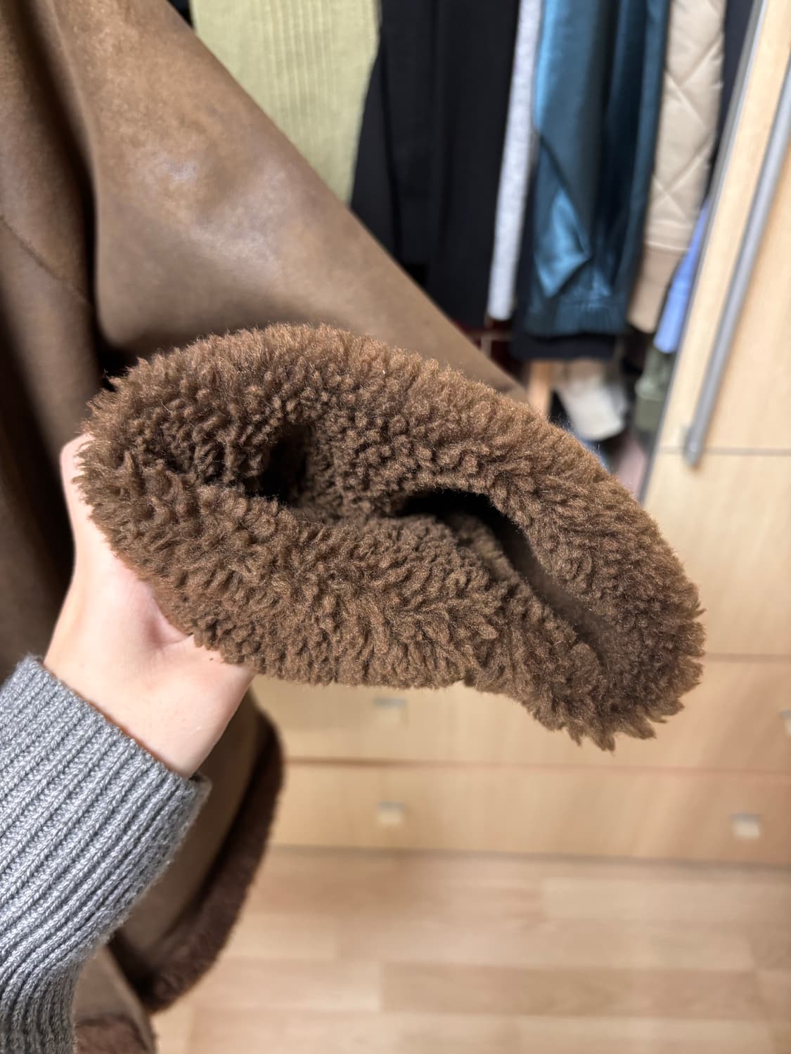 보카바카 리버시블 쉐어링 코트 상품이미지3