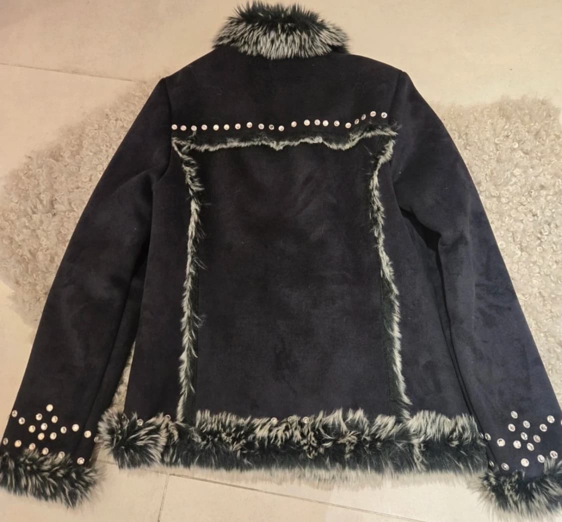 모리걸 퍼 스웨이드 자켓 상품이미지4