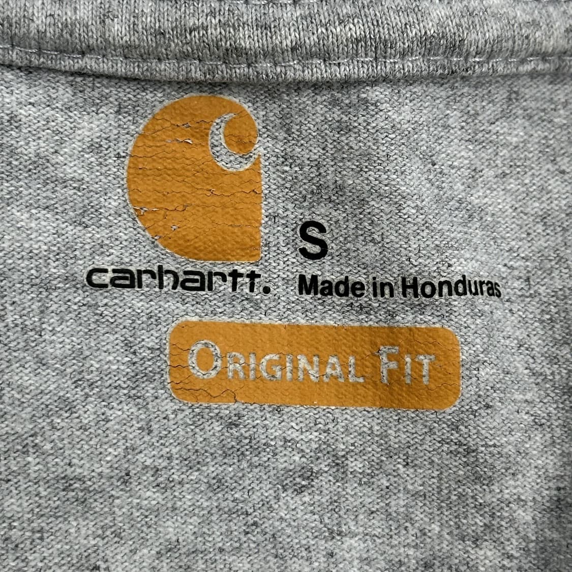 칼하트 오리지널핏 베이직 롱슬리브 그레이 S 상품이미지5