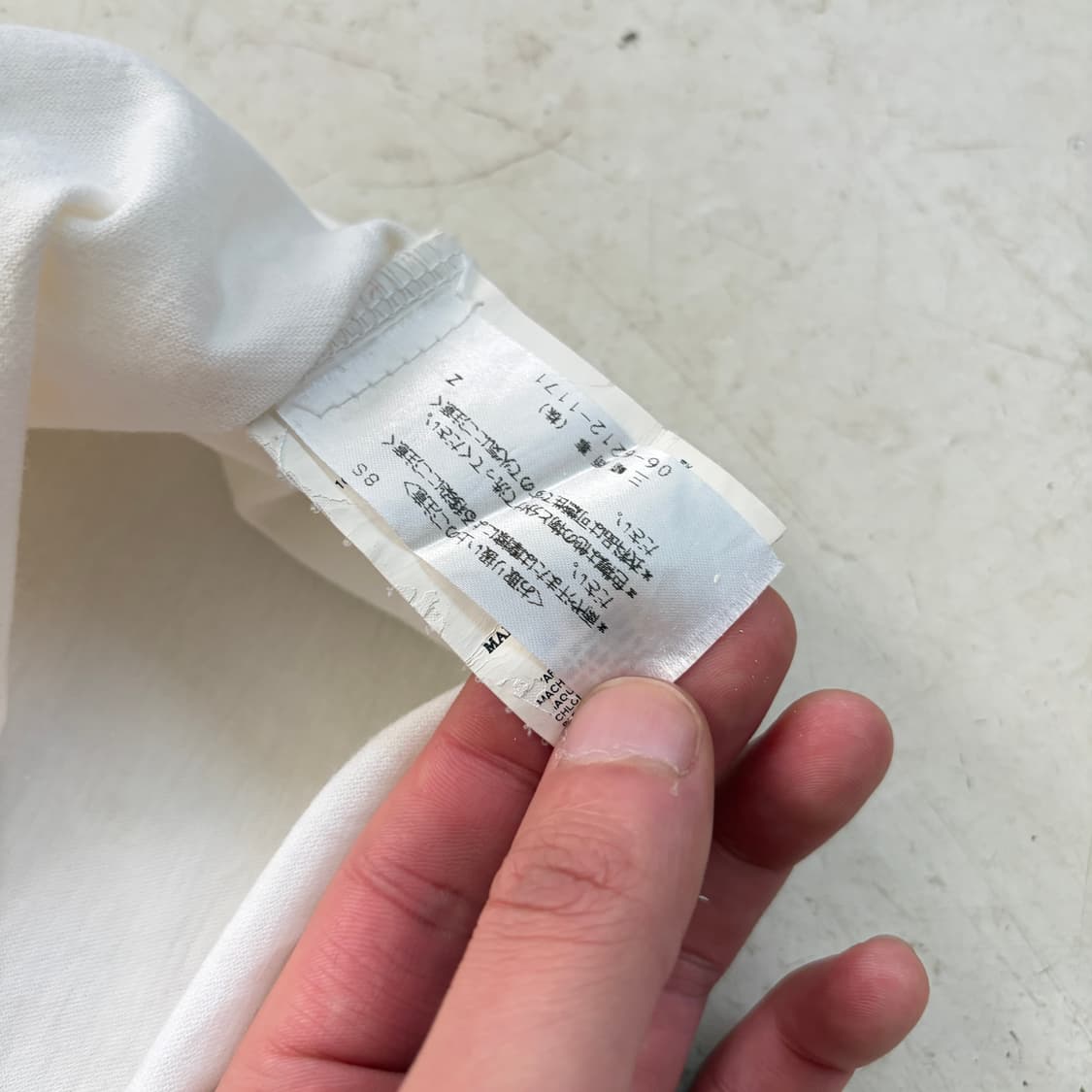 디스퀘어드 빈티지 링거 반팔티 S 상품이미지6