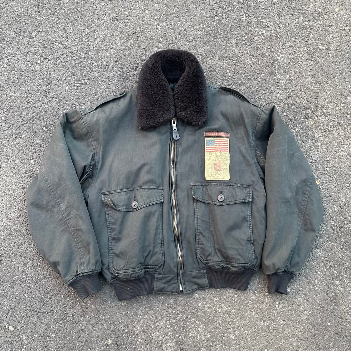 90s 아비렉스 B-10 자켓 상품이미지5