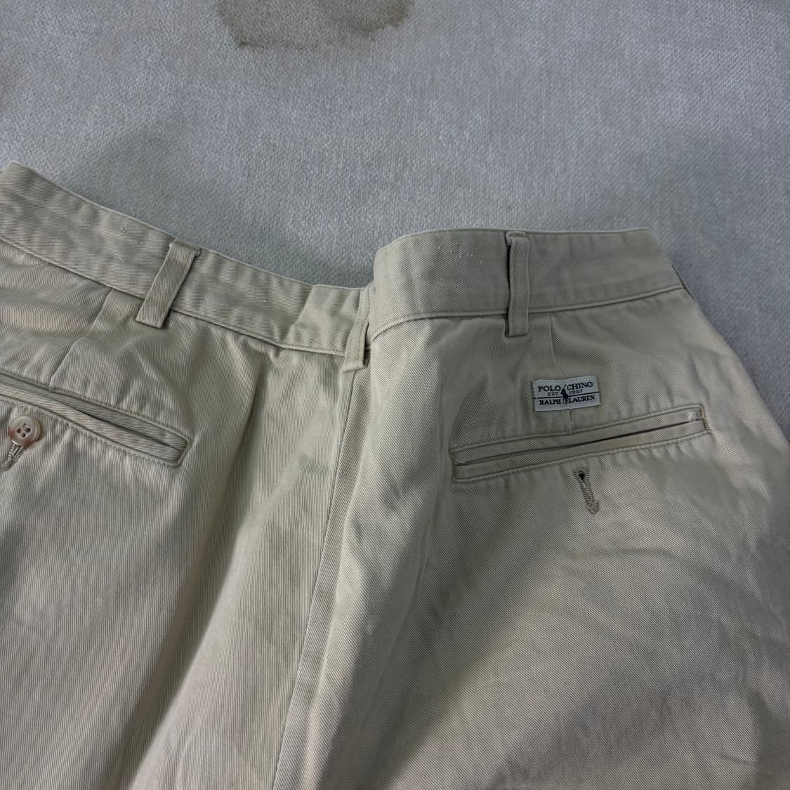 36 폴로랄프로렌 베이지 코튼 치노팬츠 상품이미지5