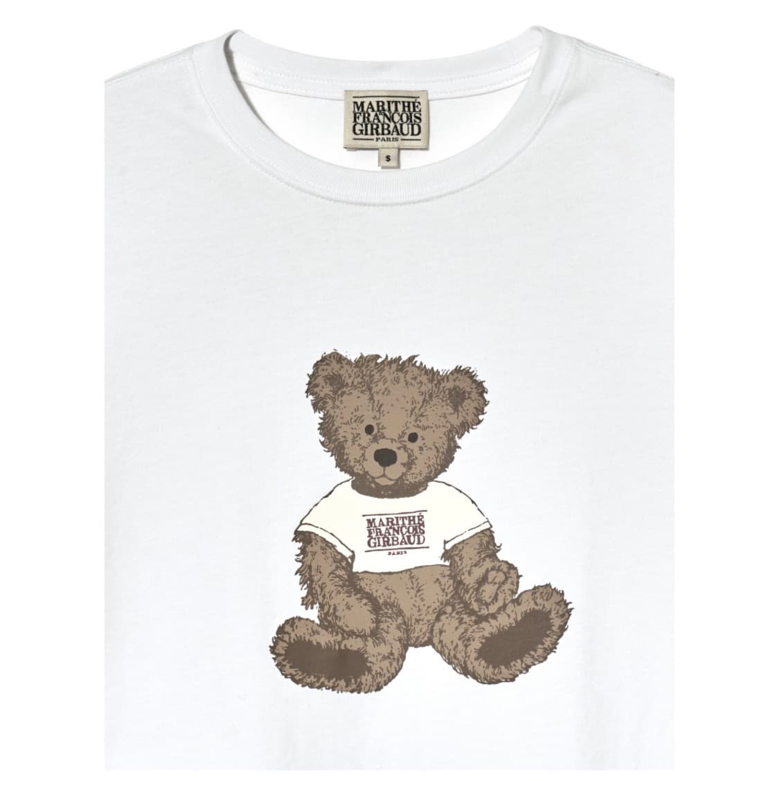 새상품:)마리떼 두들베어 반팔 티셔츠(Small/Large) 상품이미지3