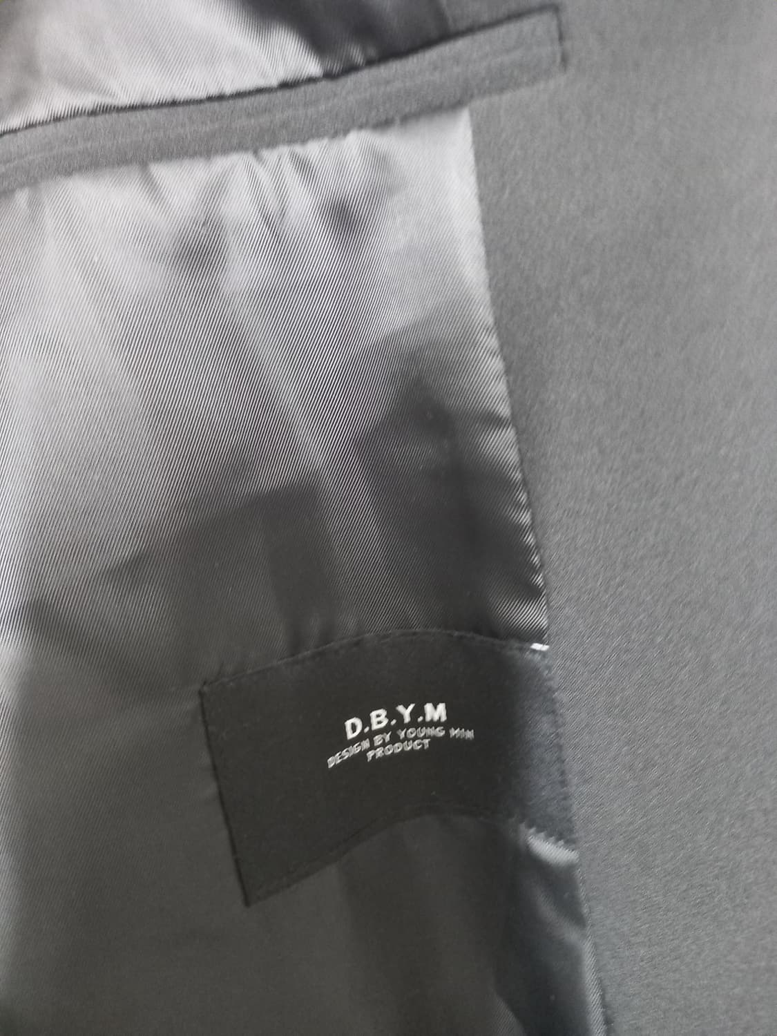 새상품 남성 빅사이즈, 오버핏 쓰리버튼 정장자켓-D.B.Y.M  상품이미지7