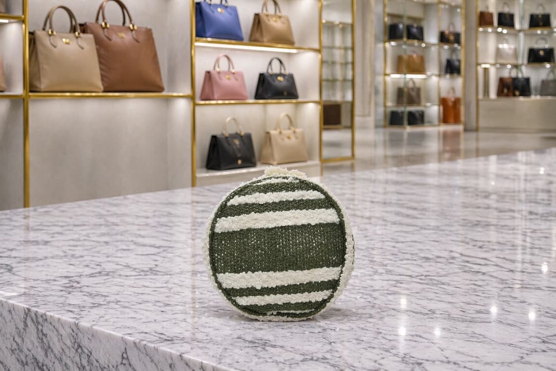 [S급] 셀린느 스트라이프 텍스타일 카프스킨 판매합니다!!! 상품이미지3