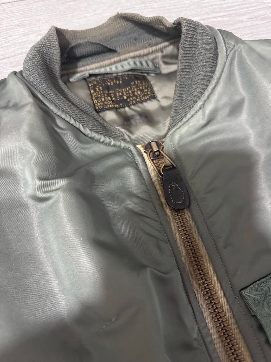 1958y 오리지널 MA1 자켓 / 돕스인더스트리 / M 상품이미지3