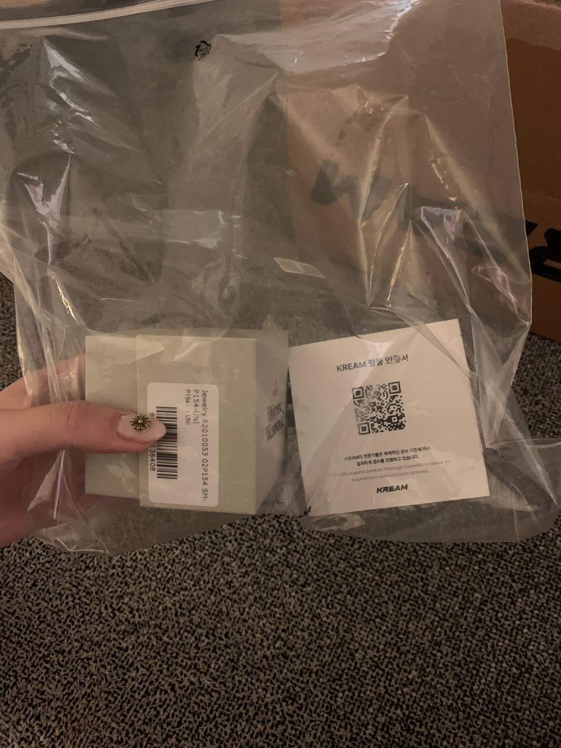 비비안웨스트우드 올가 이어링 실버 새상품 미개봉 상품이미지2