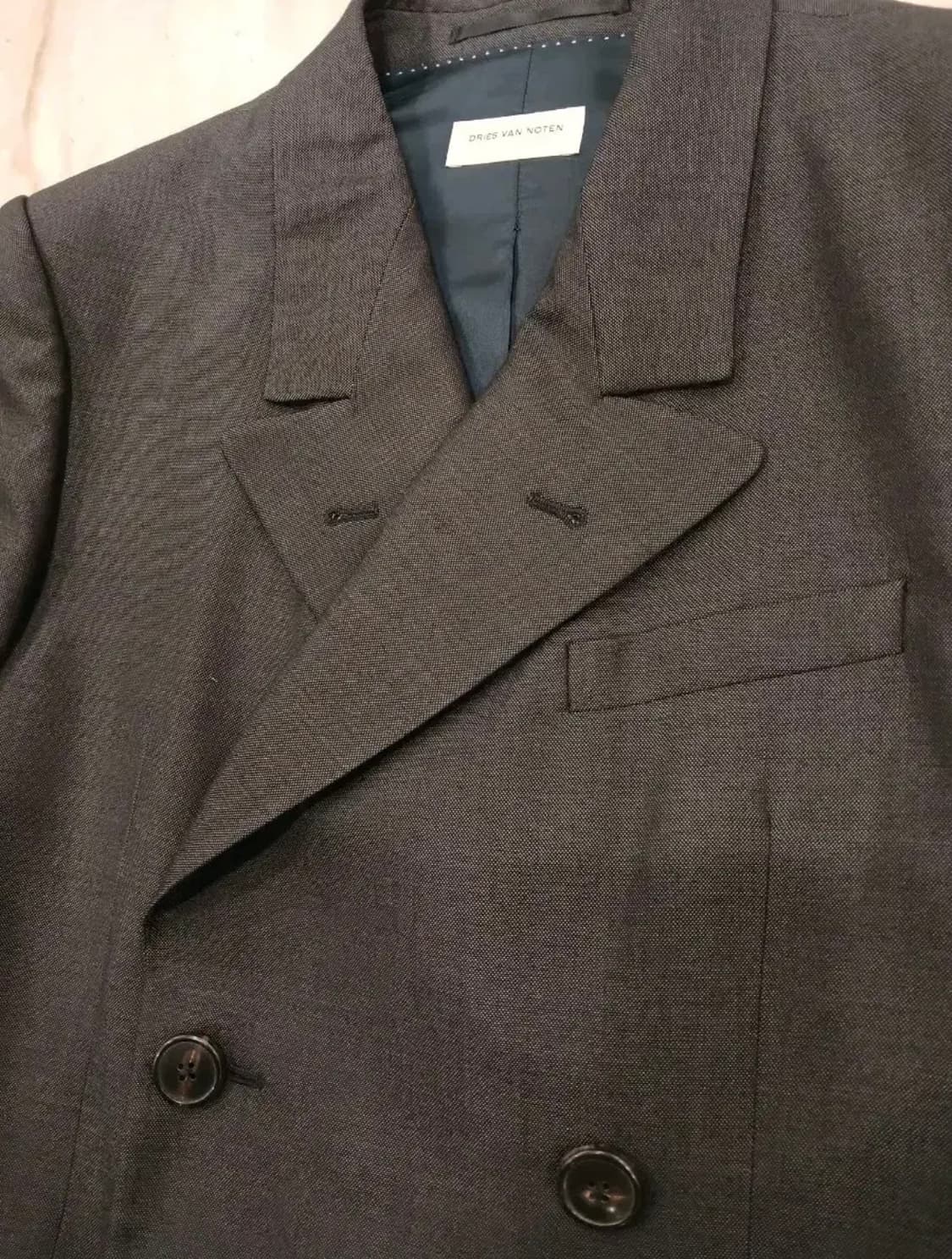 DRIES VAN NOTEN DOUBLE BREASTED BLAZER 상품이미지4