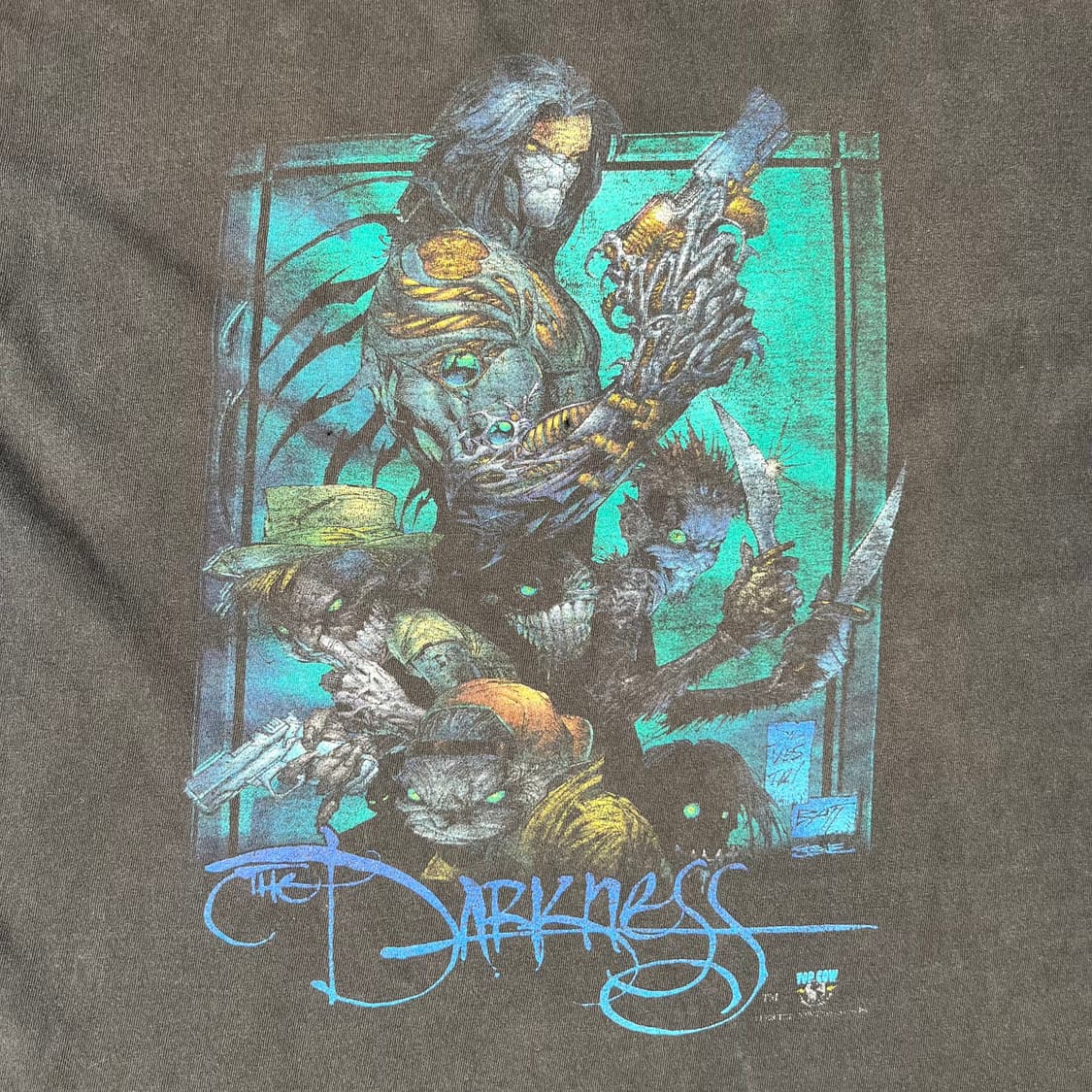 The Darkness Top Cow Comics Tee 상품이미지4