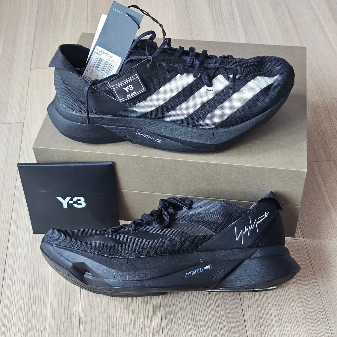 275 새제품) Y-3 아디오스 프로 3.0 아디제로 러닝 런닝 런닝화 상품이미지1