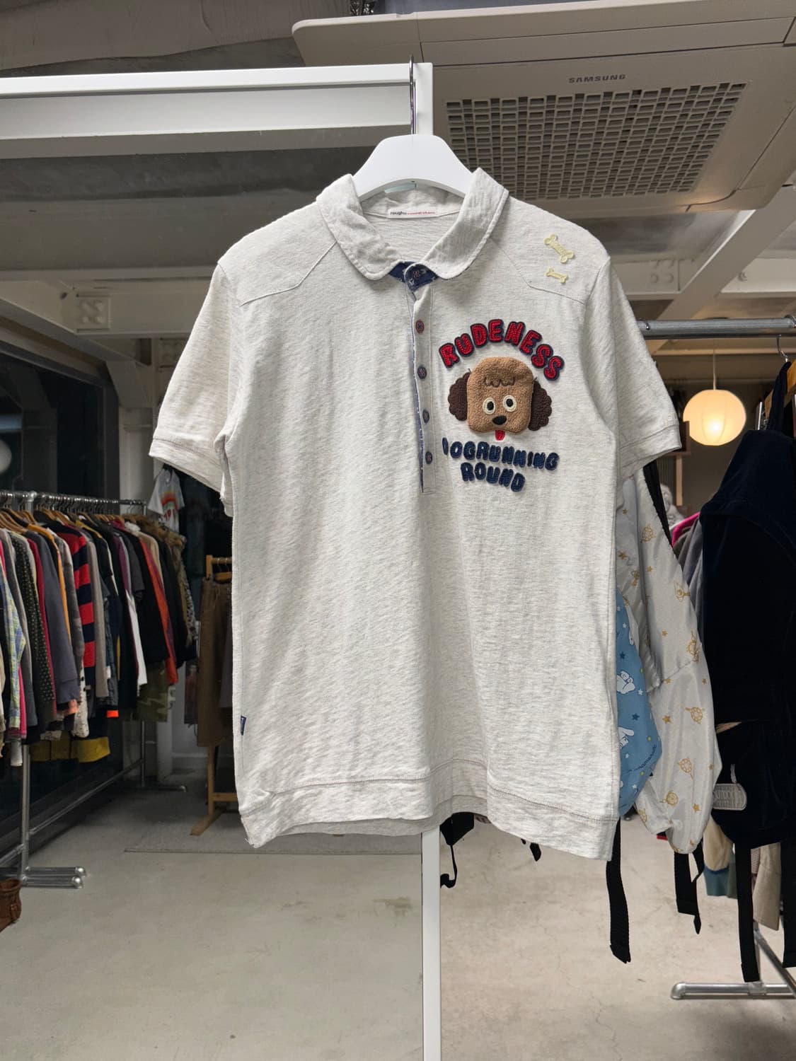 Rough 강아지 폴로셔츠 상품이미지5
