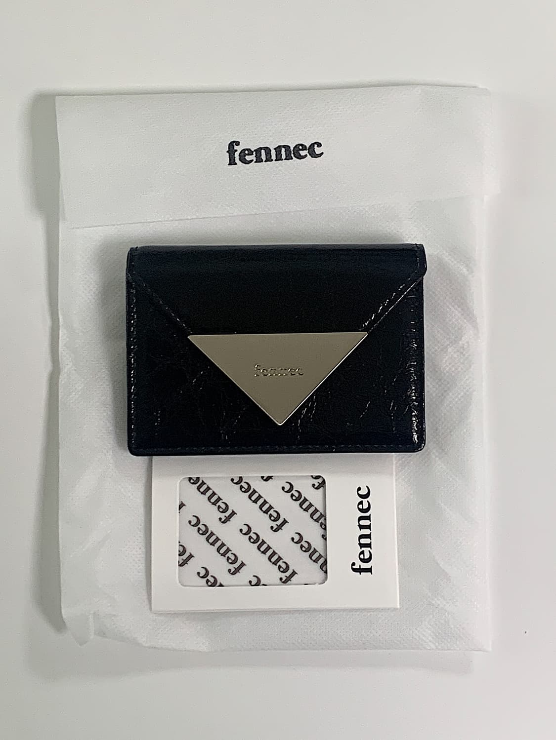 페넥 아코디언 카드지갑 반지갑 블랙 상품이미지1