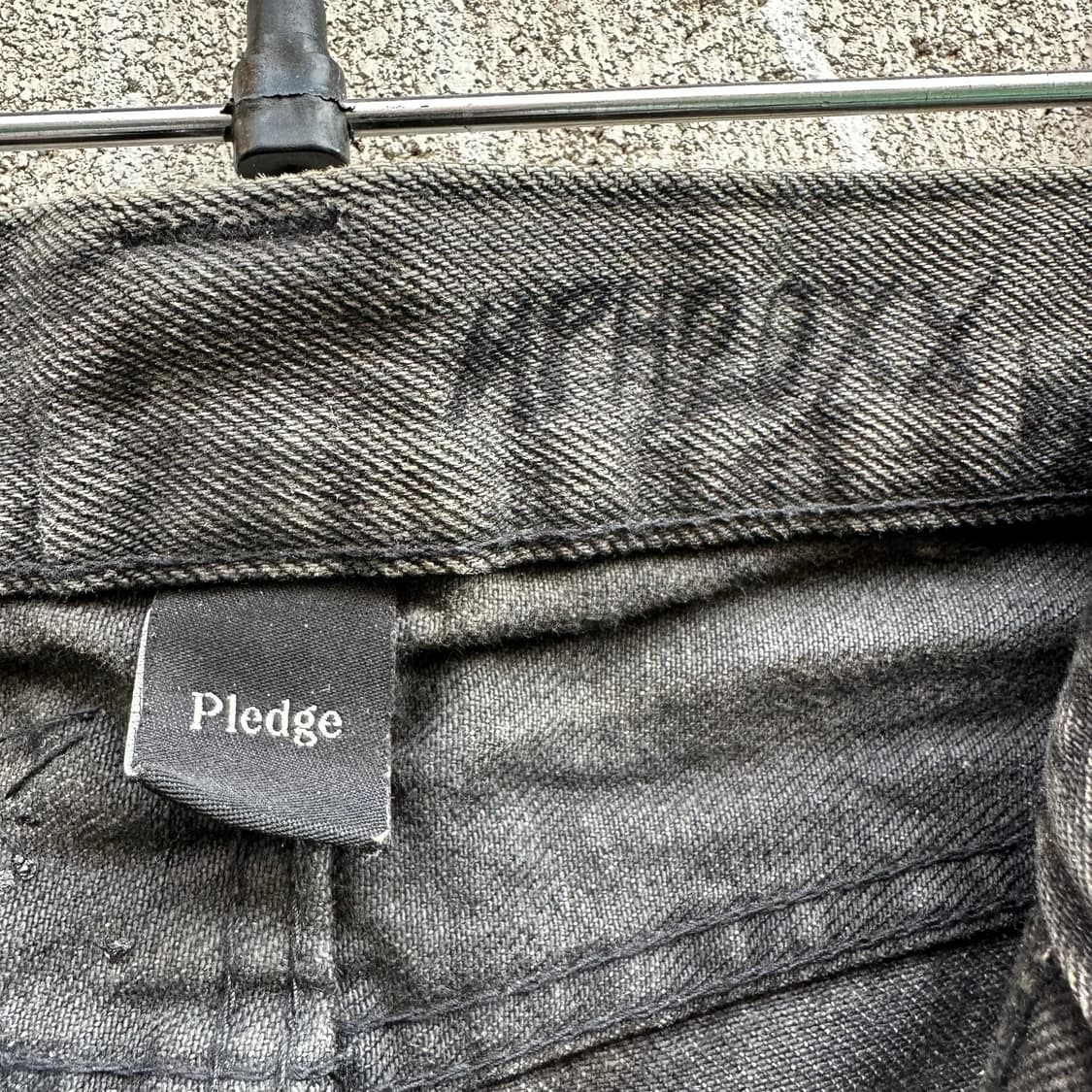 (MPH) pocket detail mudwash flared jeans 상품이미지5