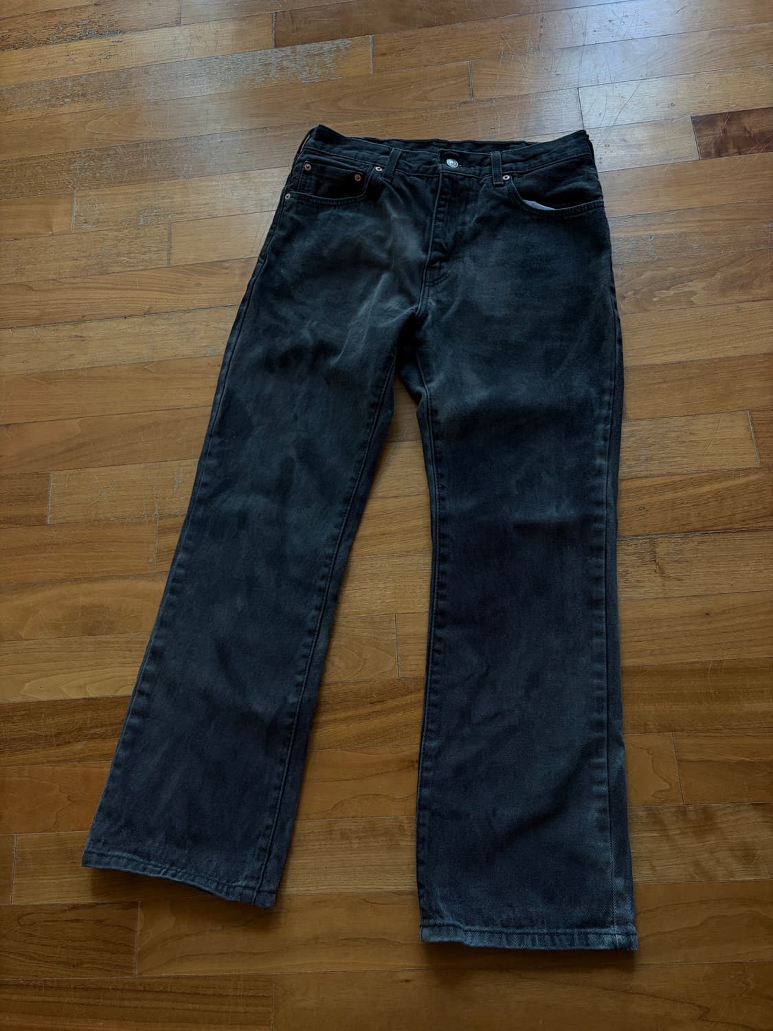 리바이스517 블랙진 흑청진 상품이미지1