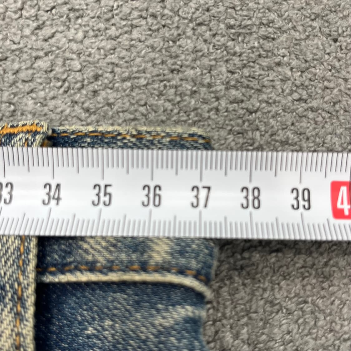 28 아페쎄 워싱 데님 팬츠 상품이미지9