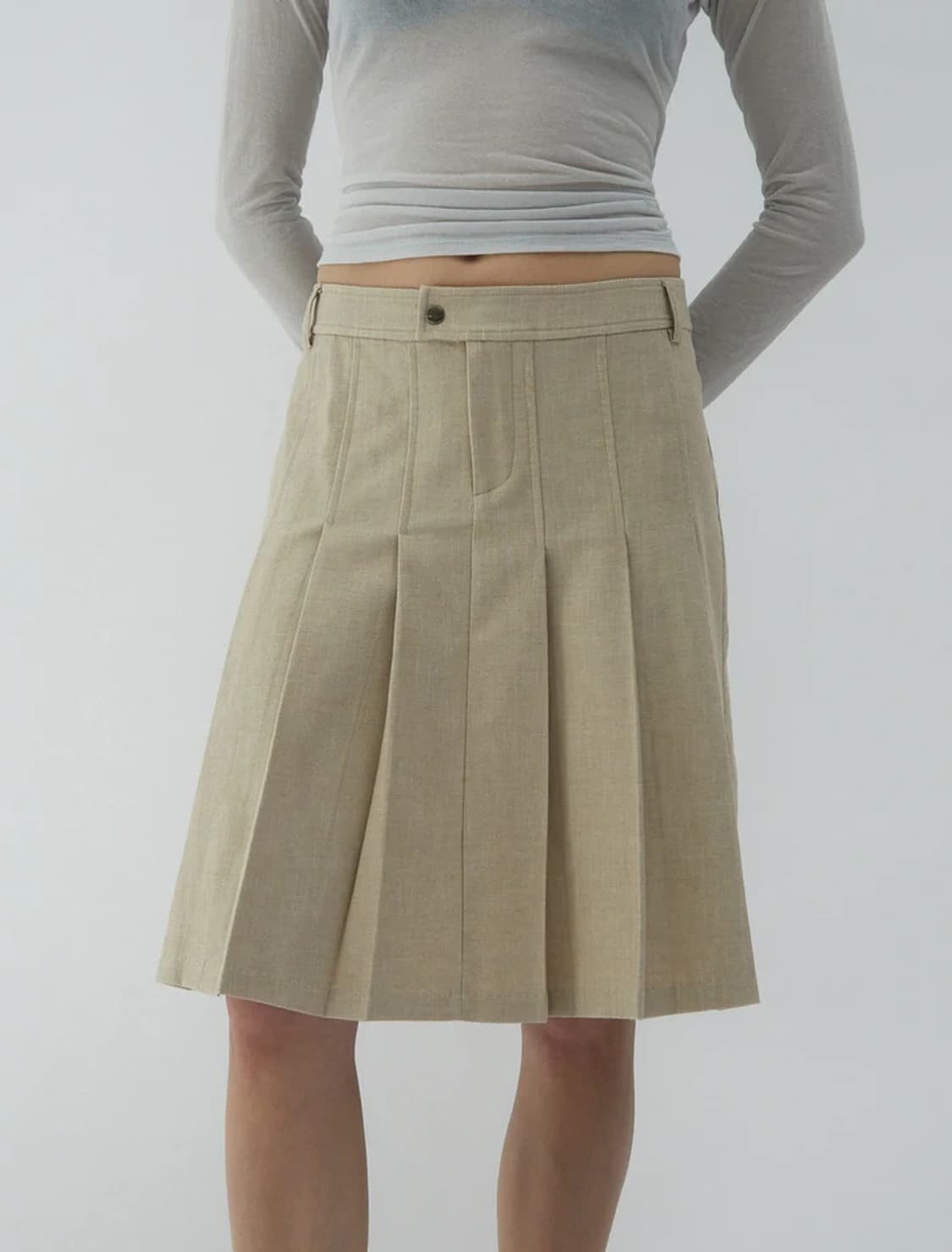 Paloma wool lai pleated skirt 상품이미지3