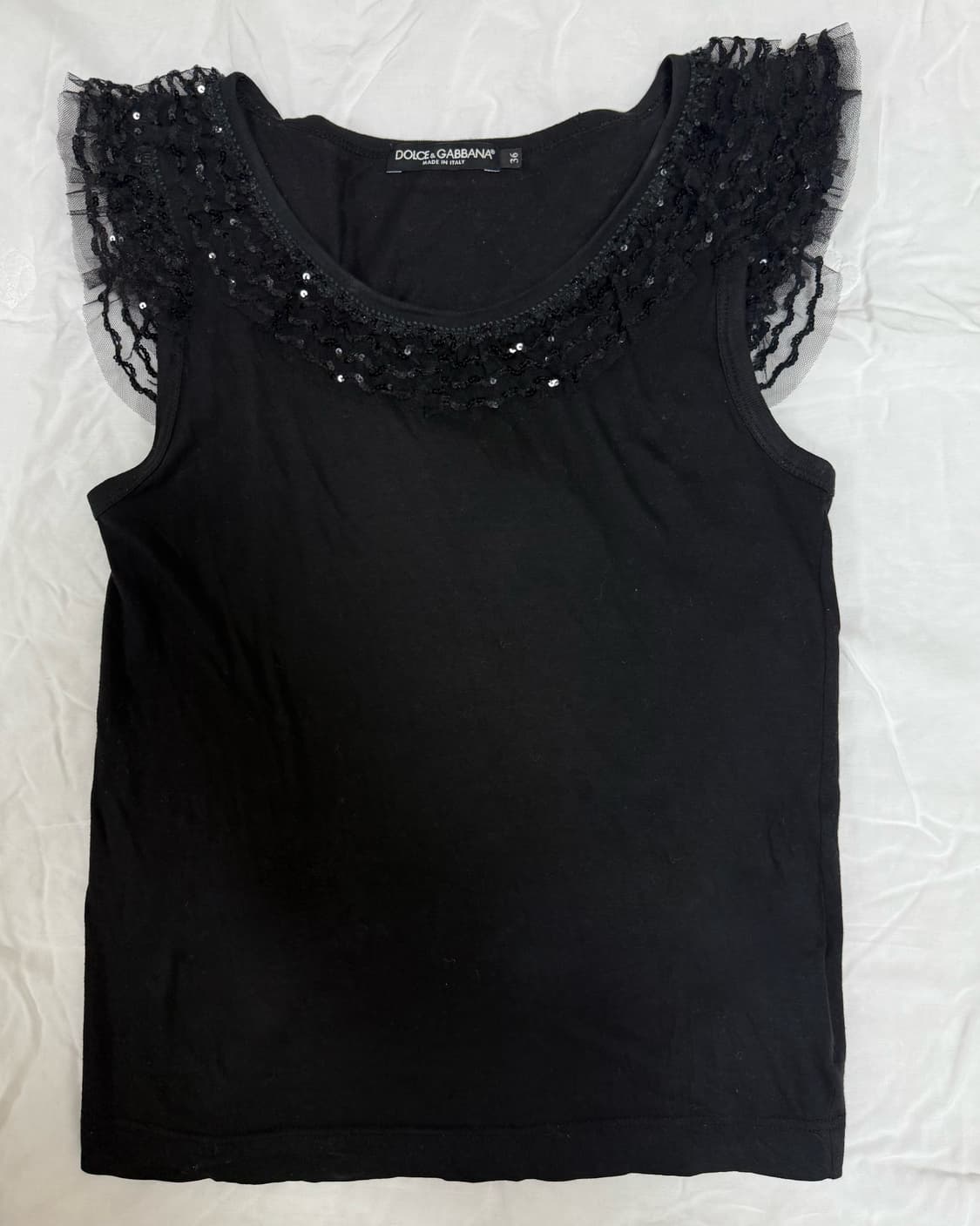 Dolce & Gabbana 스팽글 슬리브리스 상품이미지4