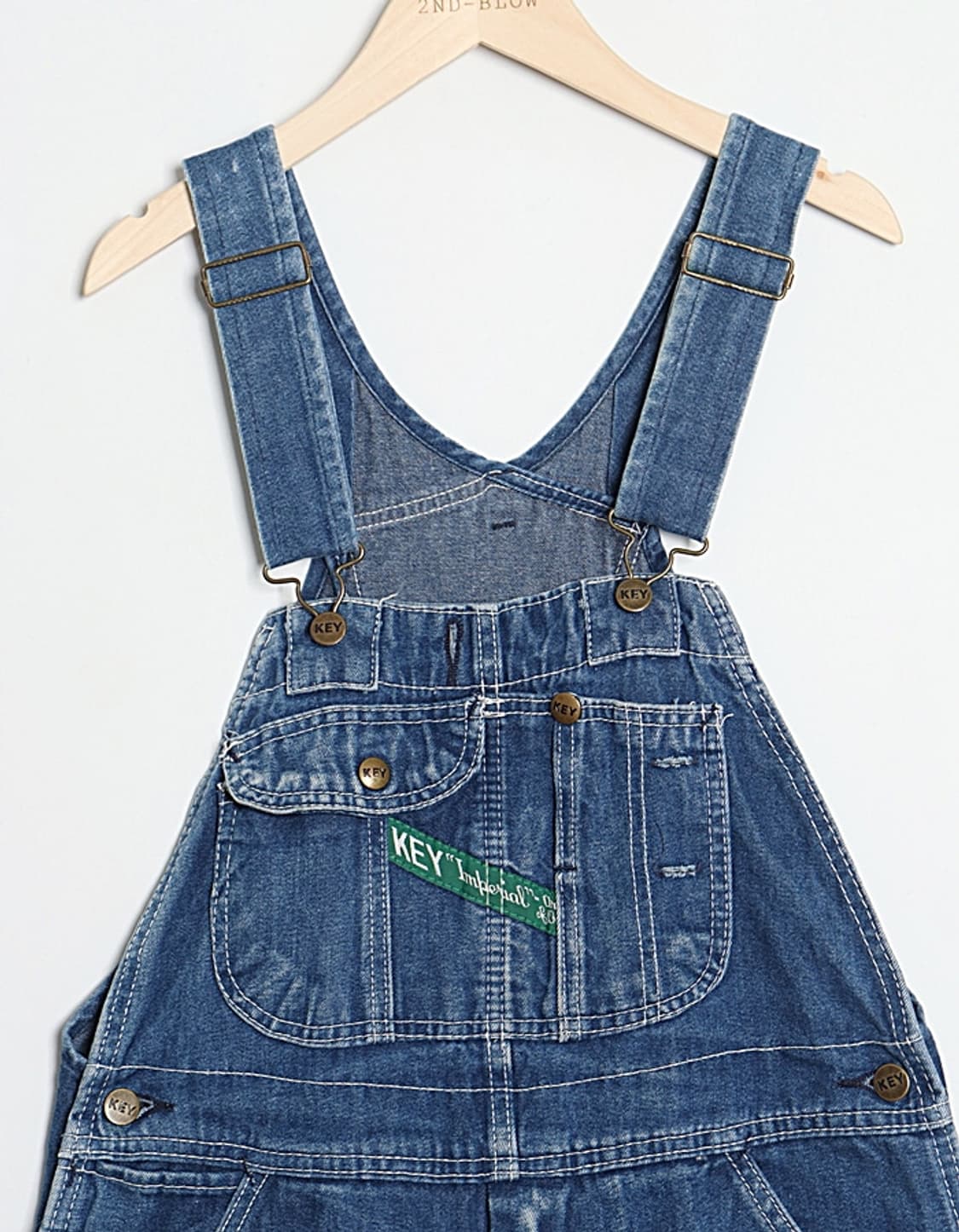  KEY Imperial Co Denim Overall [S~M] 상품이미지2