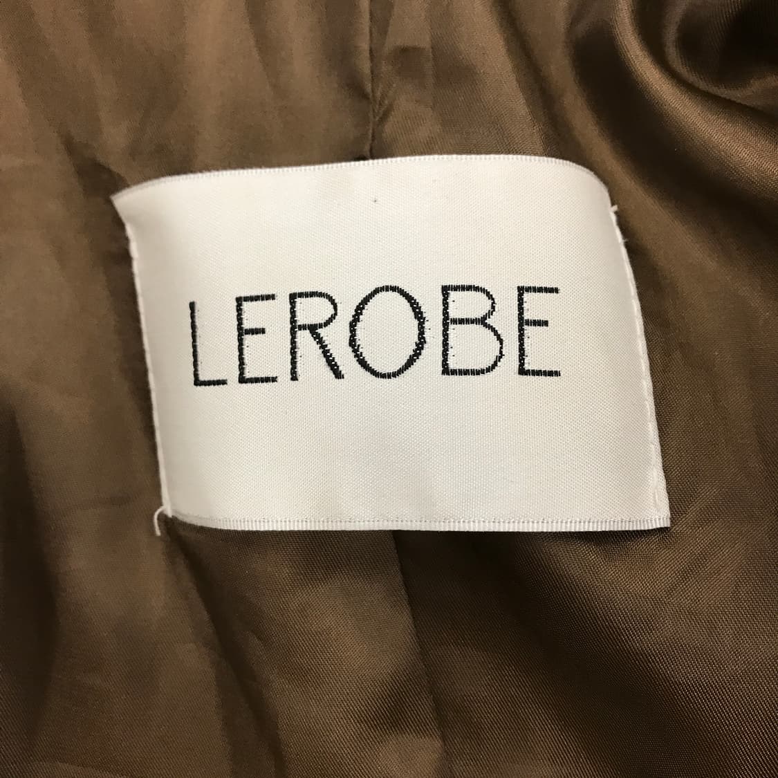 LEROBE 르로브 염소가죽 스웨이드 카코트 [여성F] 상품이미지4