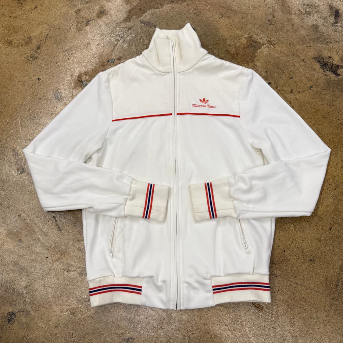 아디다스 토너먼트 에디션 화이트 져지 트랙탑 90 상품이미지2