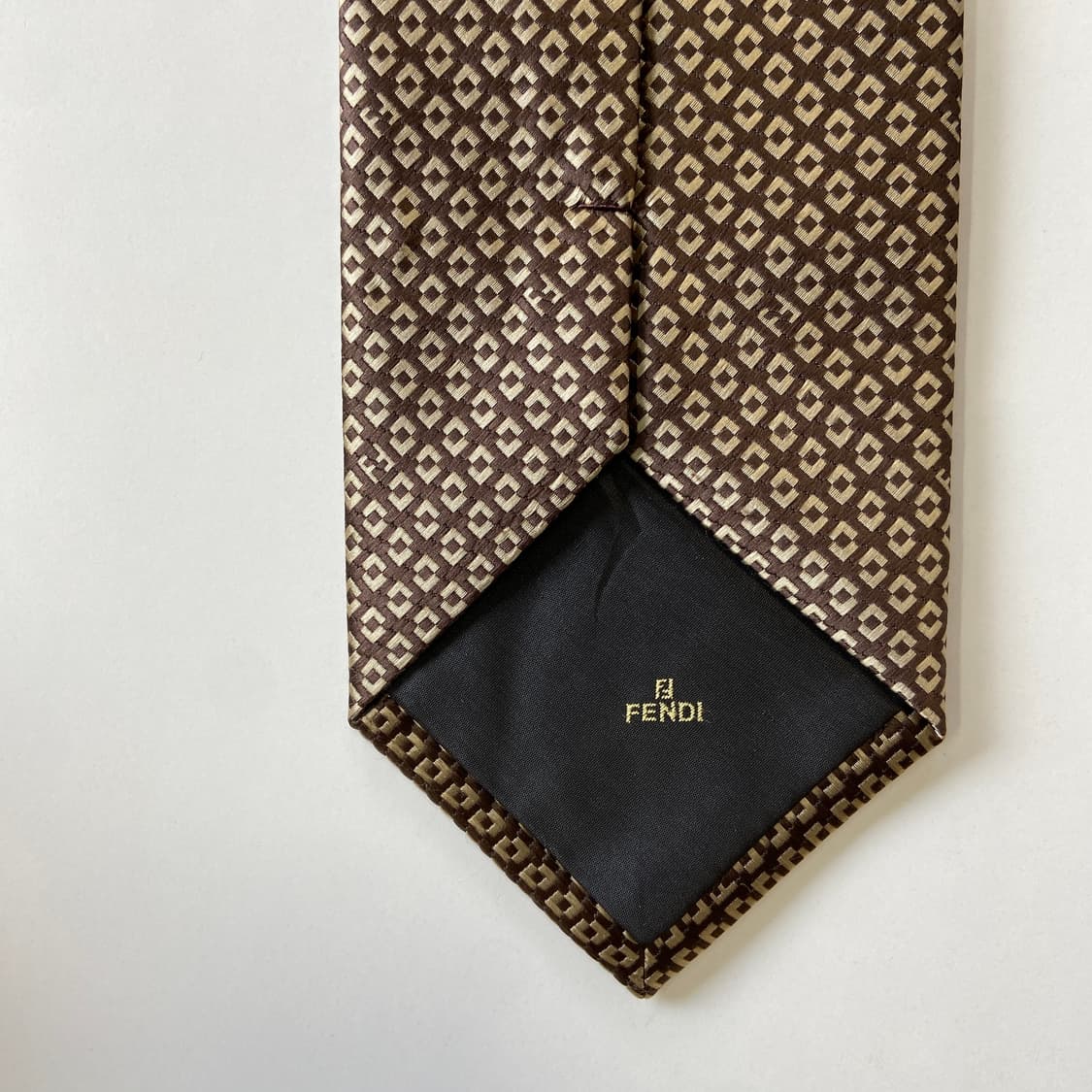 펜디 (FENDI) 모노그램 정품 명품 넥타이 상품이미지6