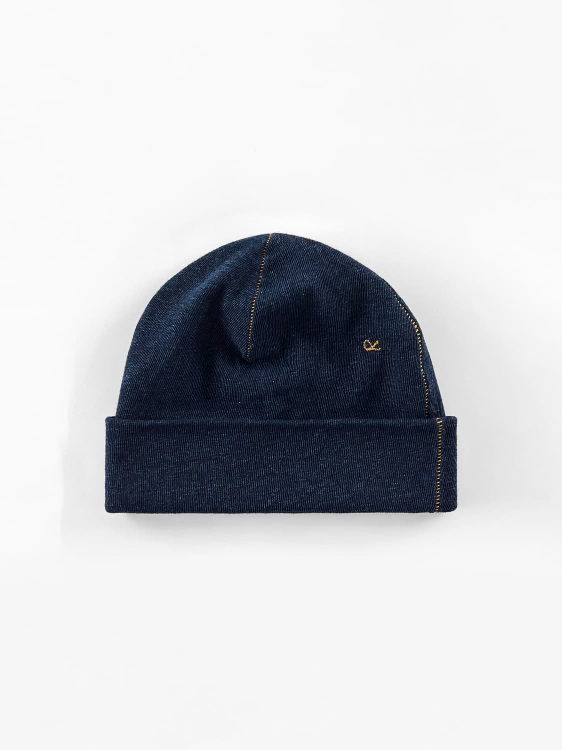 45R 인디고 코튼 니트 비니 상품이미지3