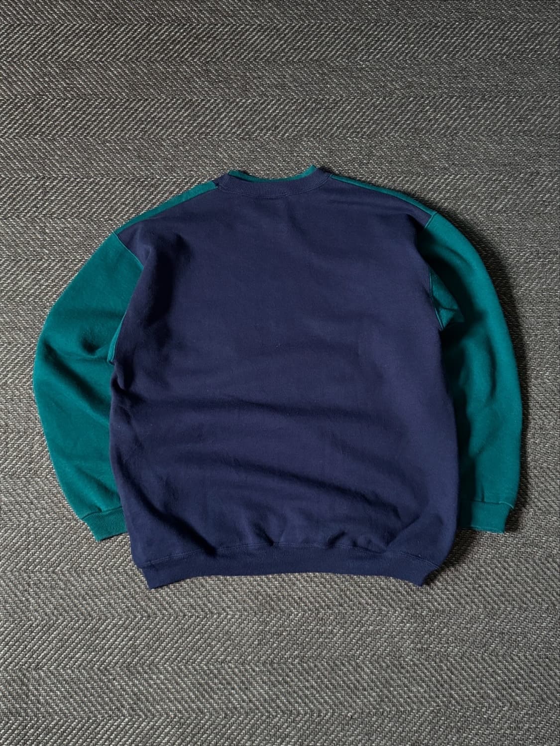 90s USA HANES 배색 빈티지 스웻셔츠 (105) 상품이미지6