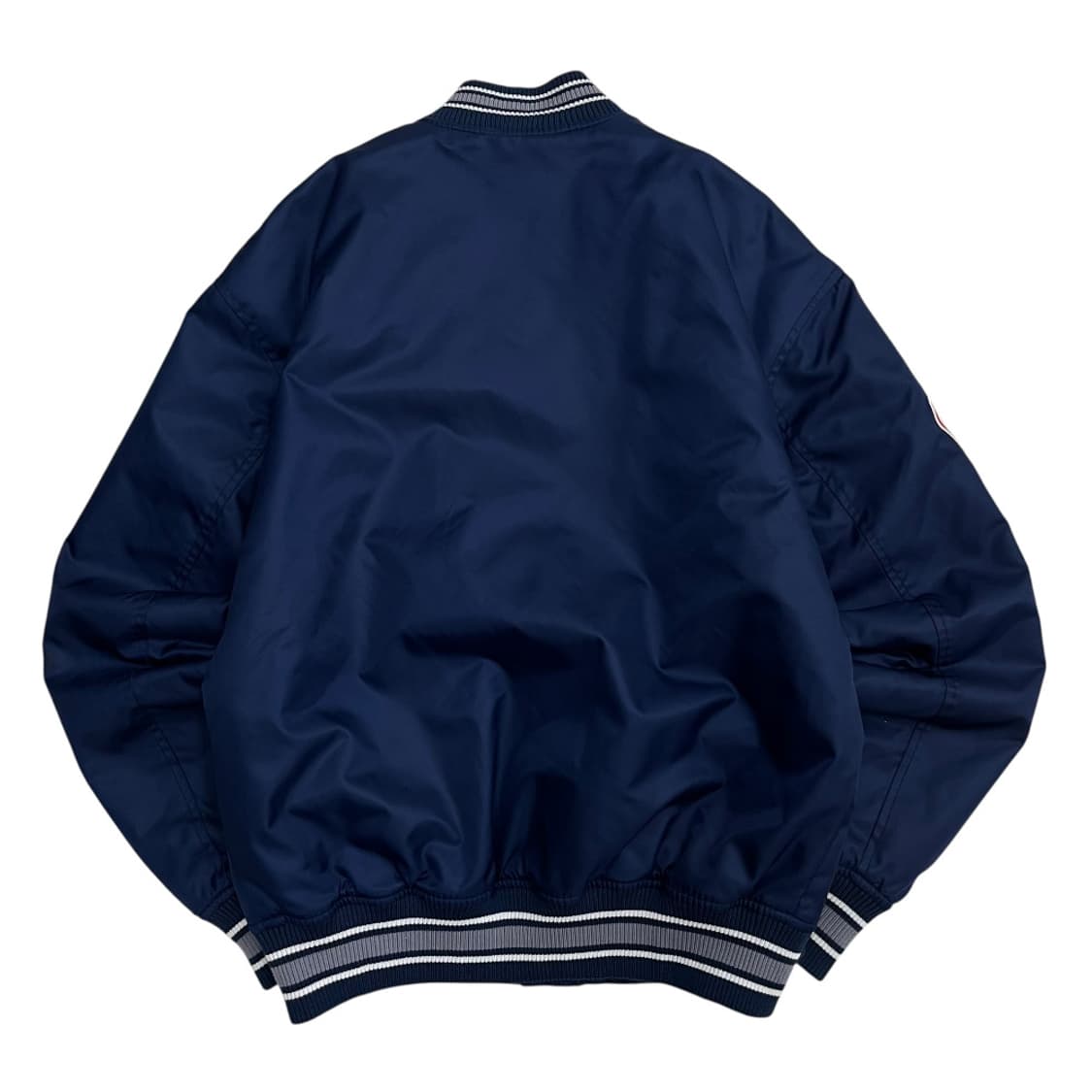 뉴에라 센터로고 네이비 바시티 자켓 90 상품이미지4