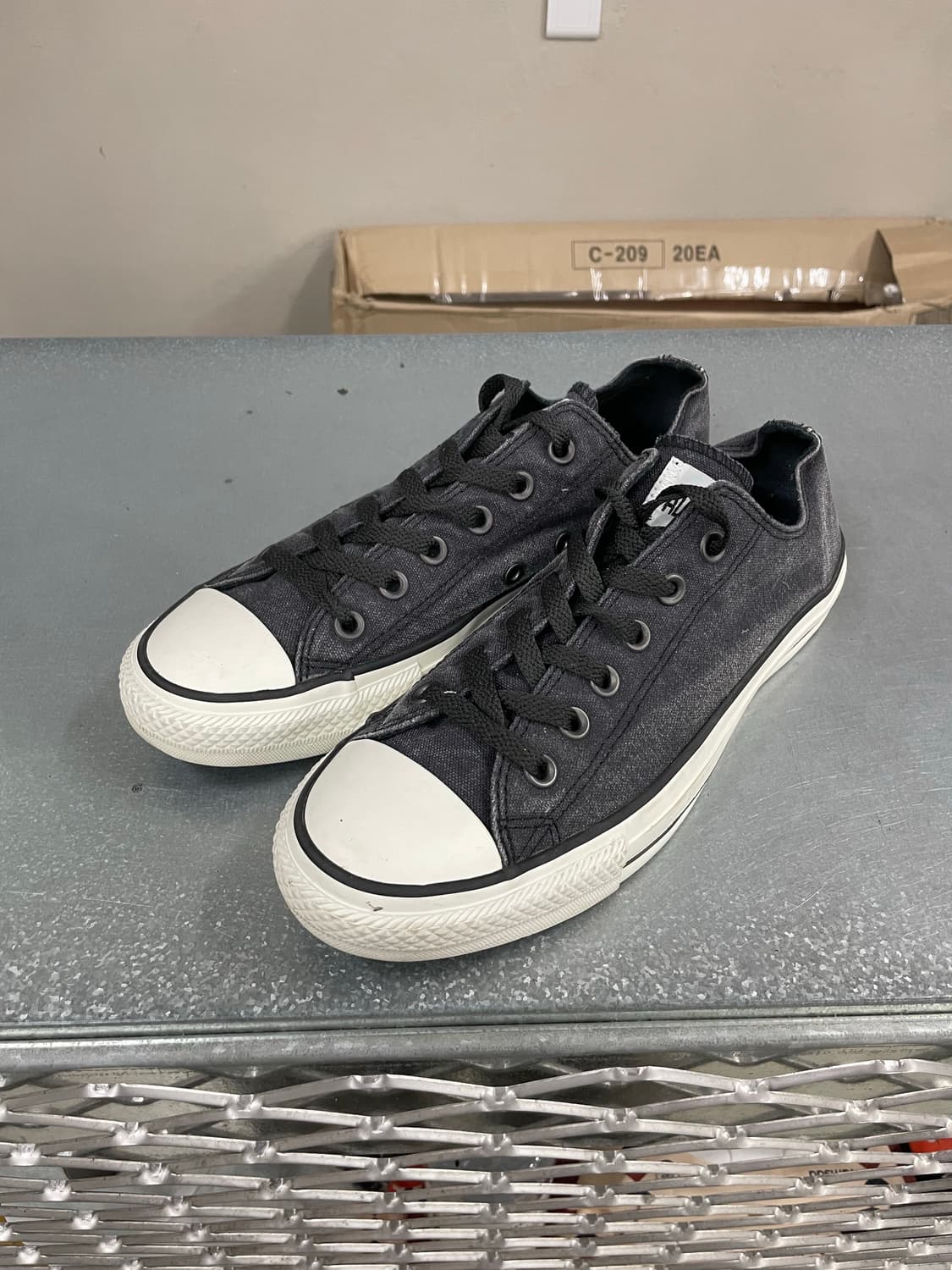 컨버스 올스타 워싱로우 그레이 260 상품이미지2