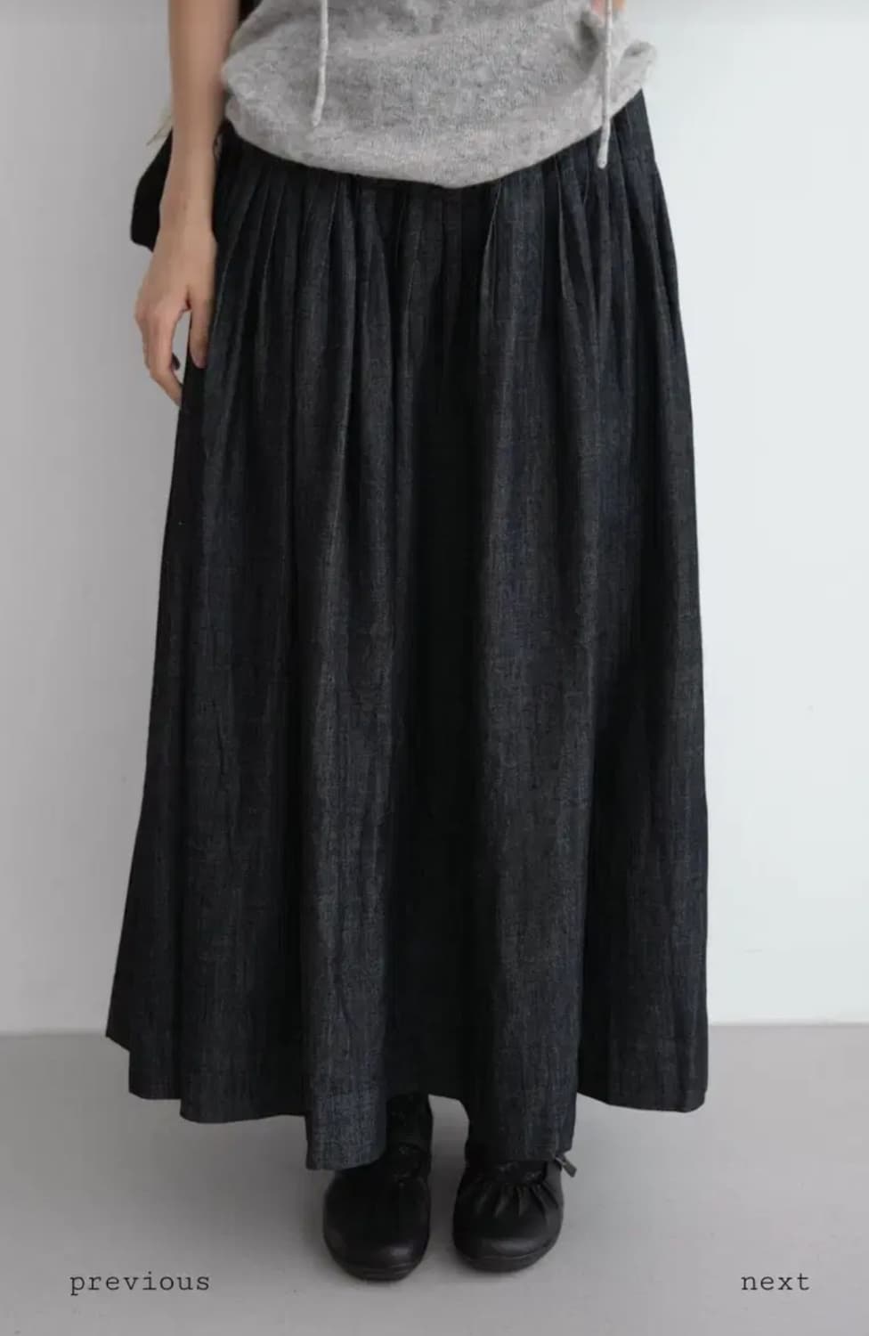 더버터크림 스커트 상품이미지2