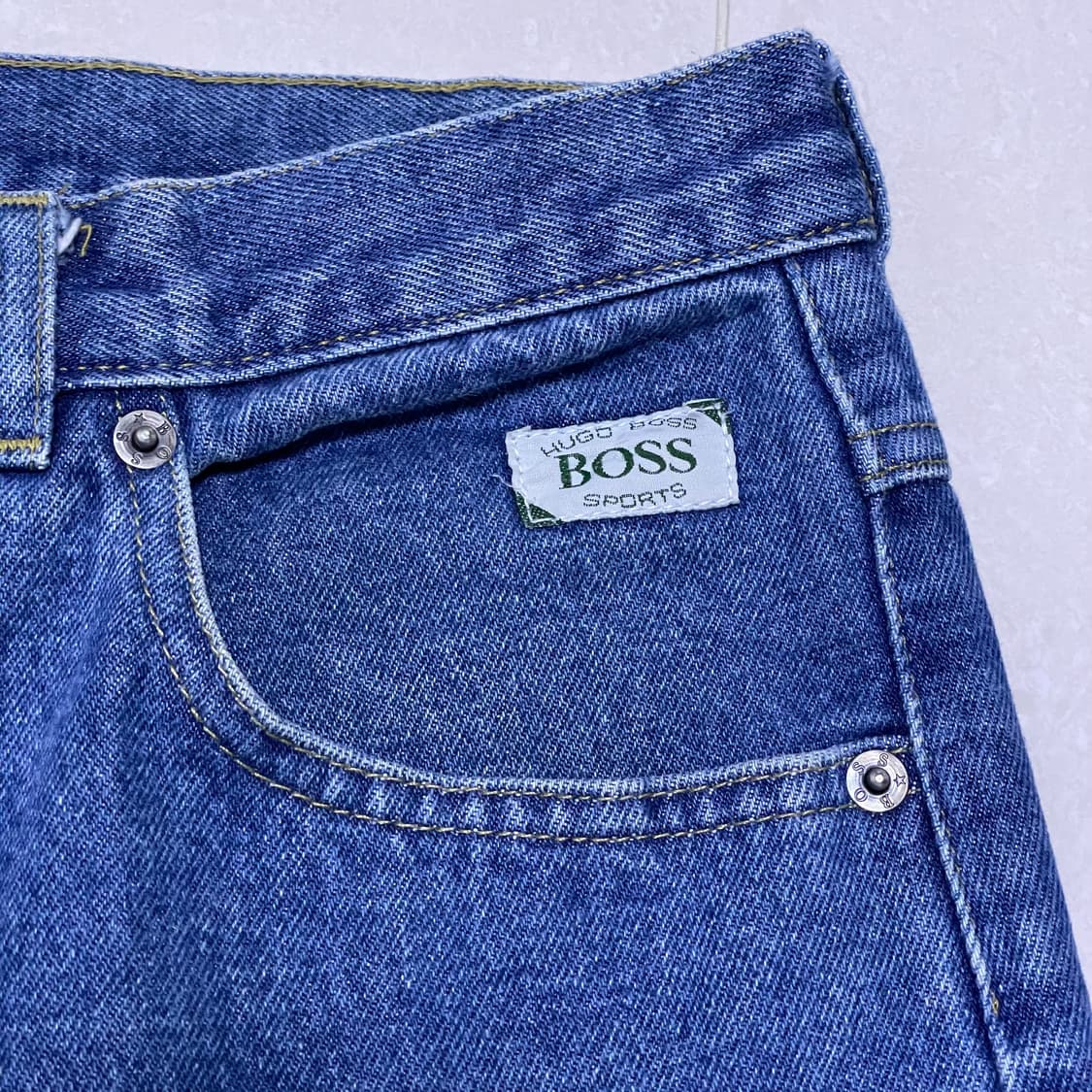 HUGO BOSS 휴고보스 와이드 데님팬츠 상품이미지5