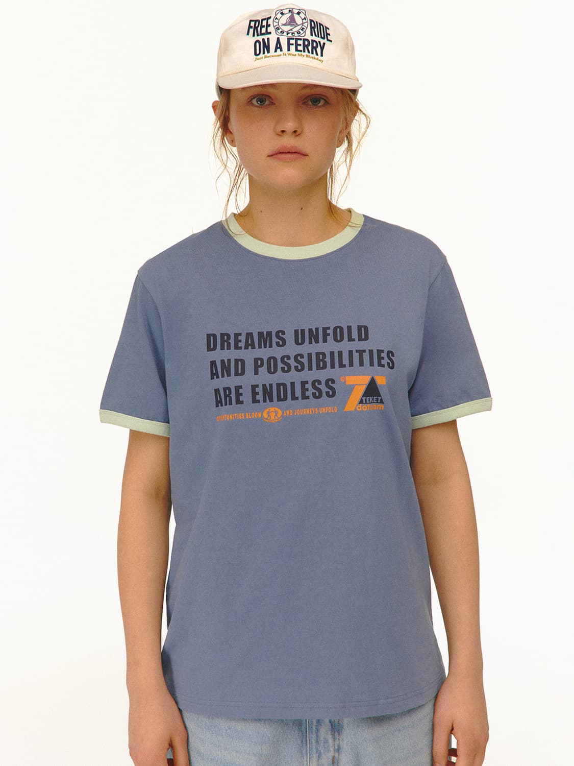 Teket 새상품UNLIMITED TEE-SKY BLUE 상품이미지2