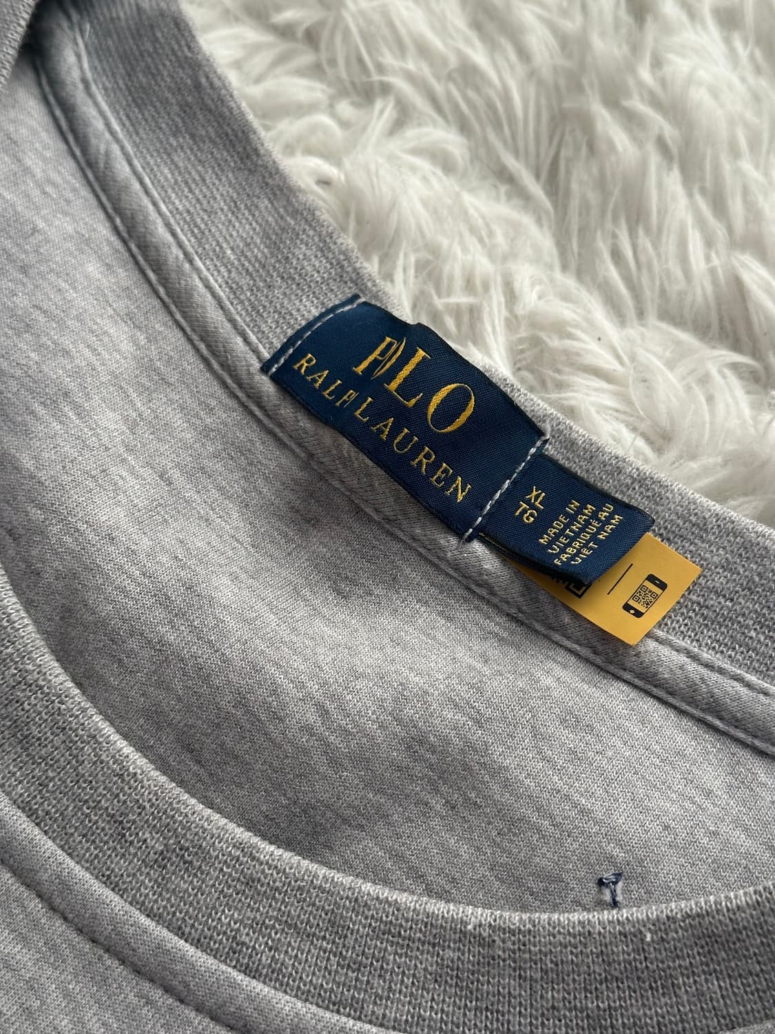 폴로 랄프로렌 그레이 로고 맨투맨 XL 110 상품이미지5