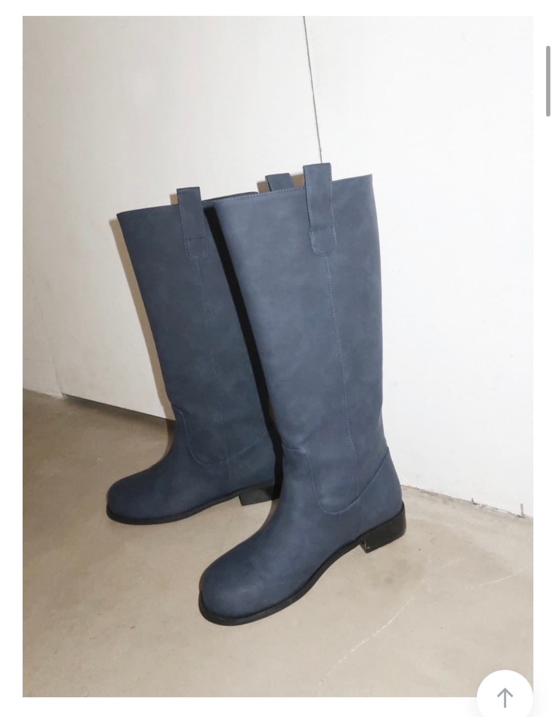 네이비 롱부츠 상품이미지2