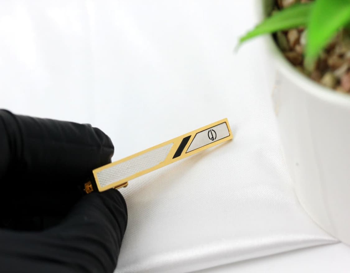 던힐 A-등급 5.3cm 남자 명품 넥타이핀 빈티지 상품이미지4