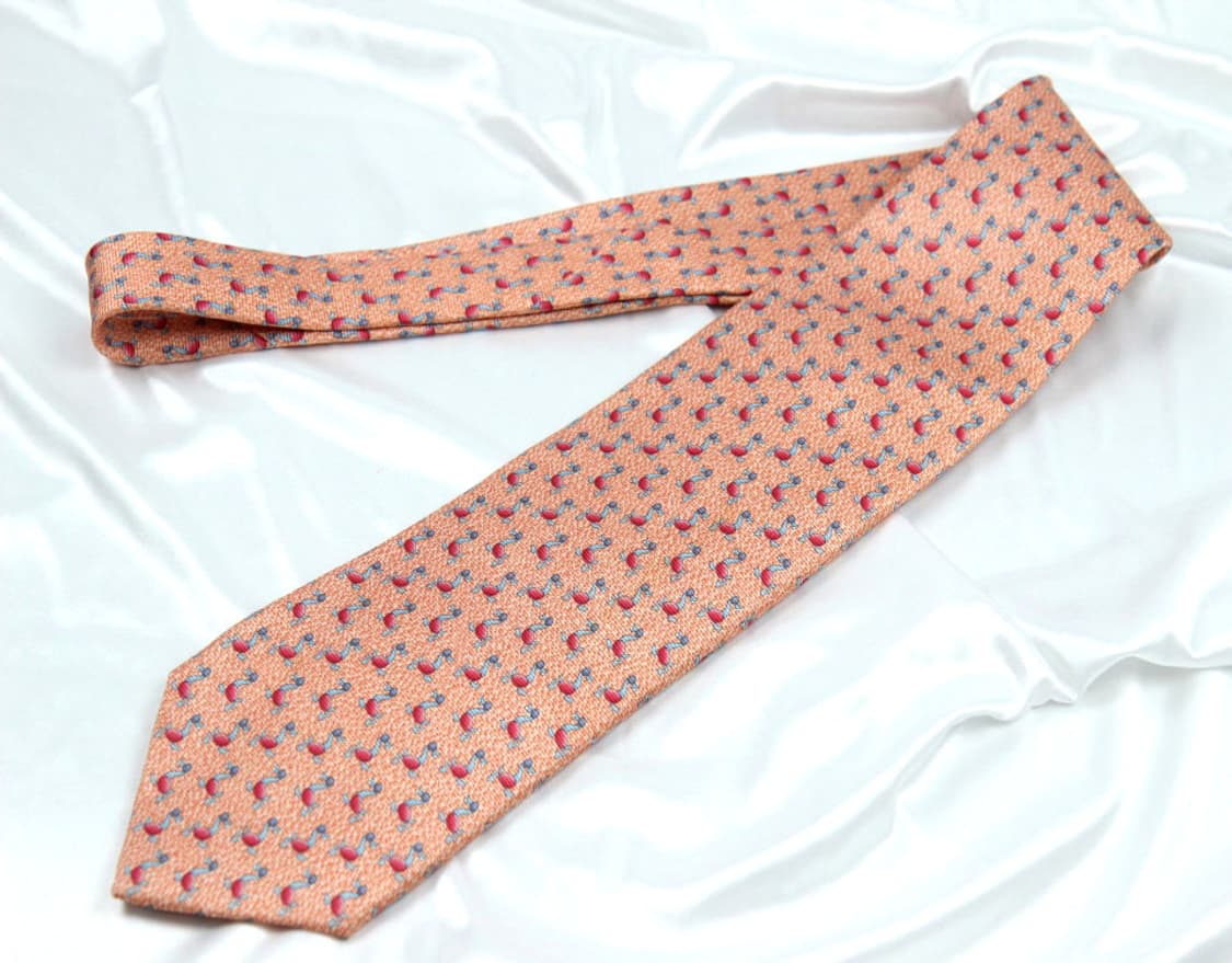 불가리 9.5cm A등급 클래식 남자 명품 넥타이 상품이미지2