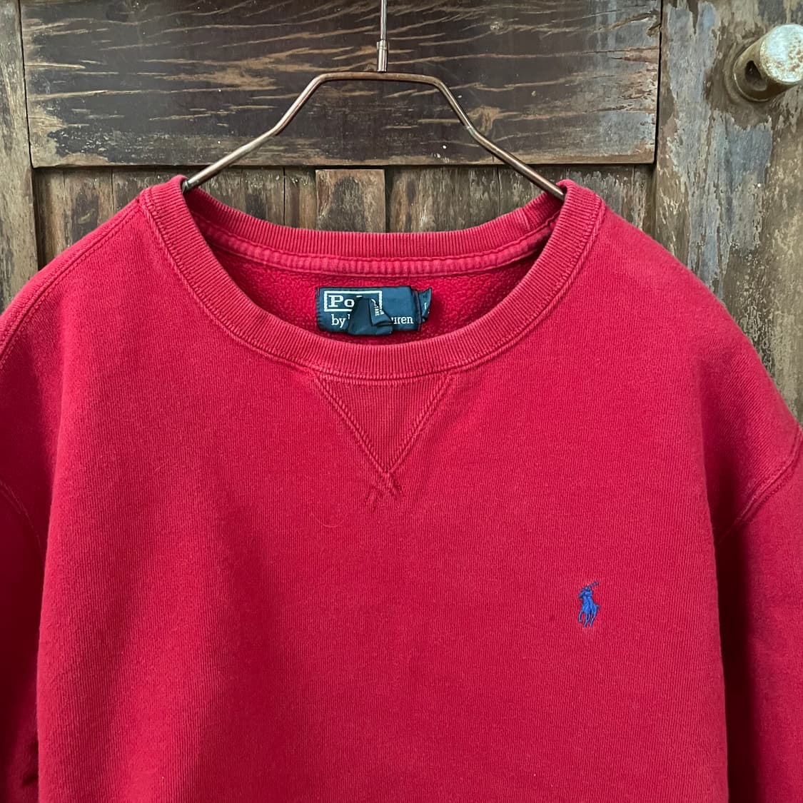폴로 랄프로렌 레드 스웻셔츠 상품이미지1