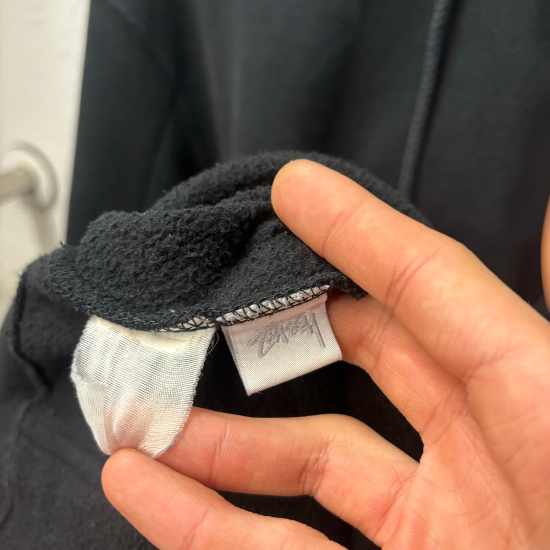 스투시 월드투어 블랙 후드티 M 상품이미지7