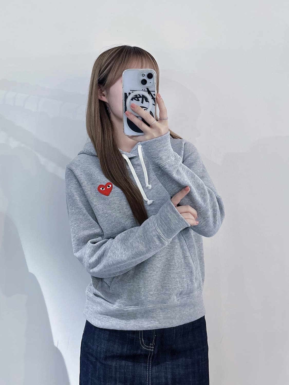 꼼데가르송 하트와펜 후드 상품이미지1