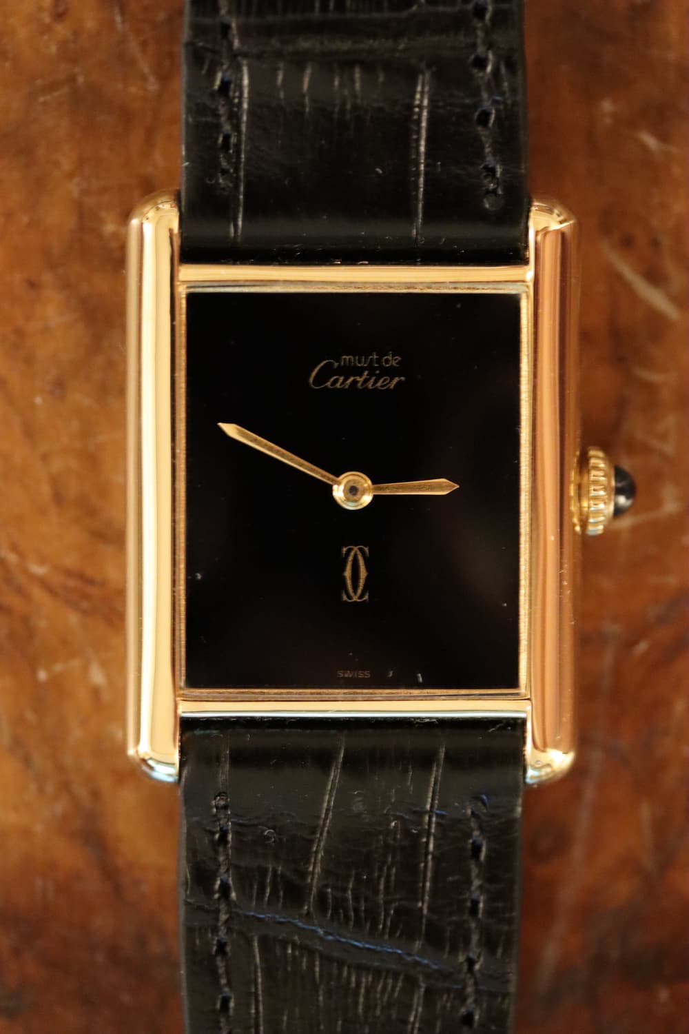 까르띠에 탱크머스트 오닉스 블랙다이얼LM 상품이미지1