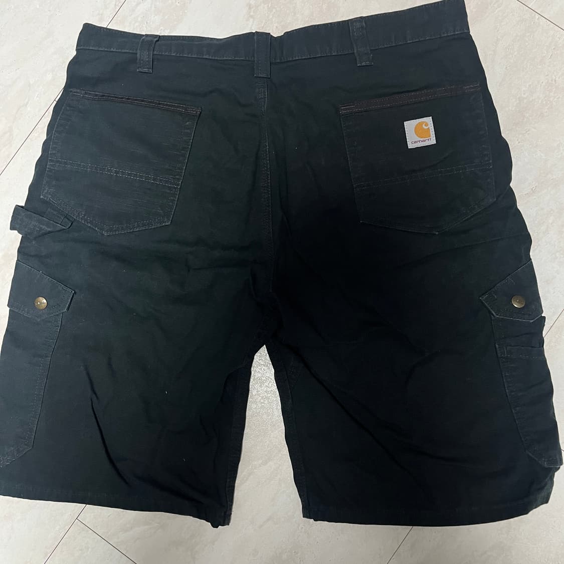 칼하트 립스탑 카고 쇼츠 반바지 B357-BLK 36 상품이미지3