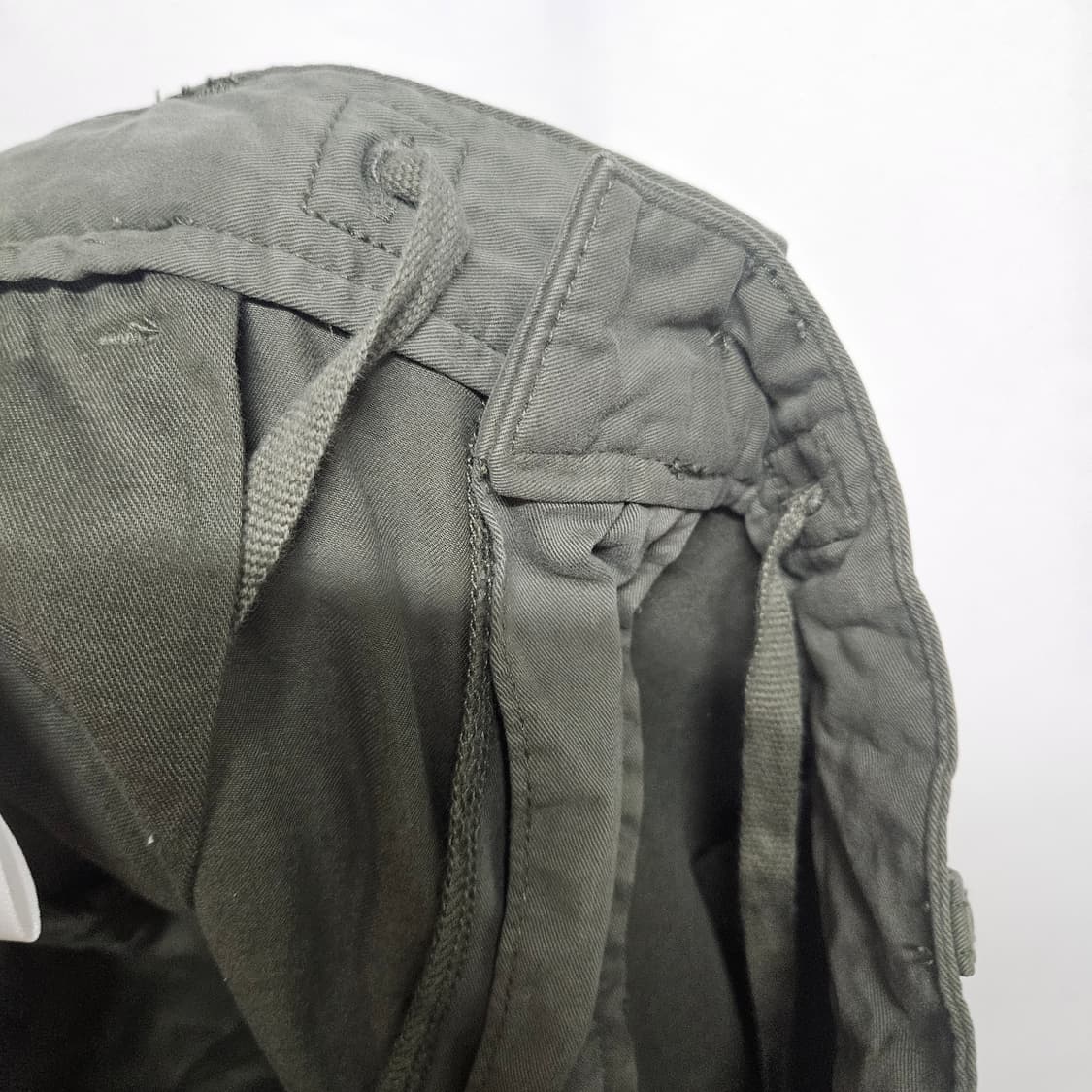 유니클로 코튼 밀리터리 카키 반바지 29-33 상품이미지4
