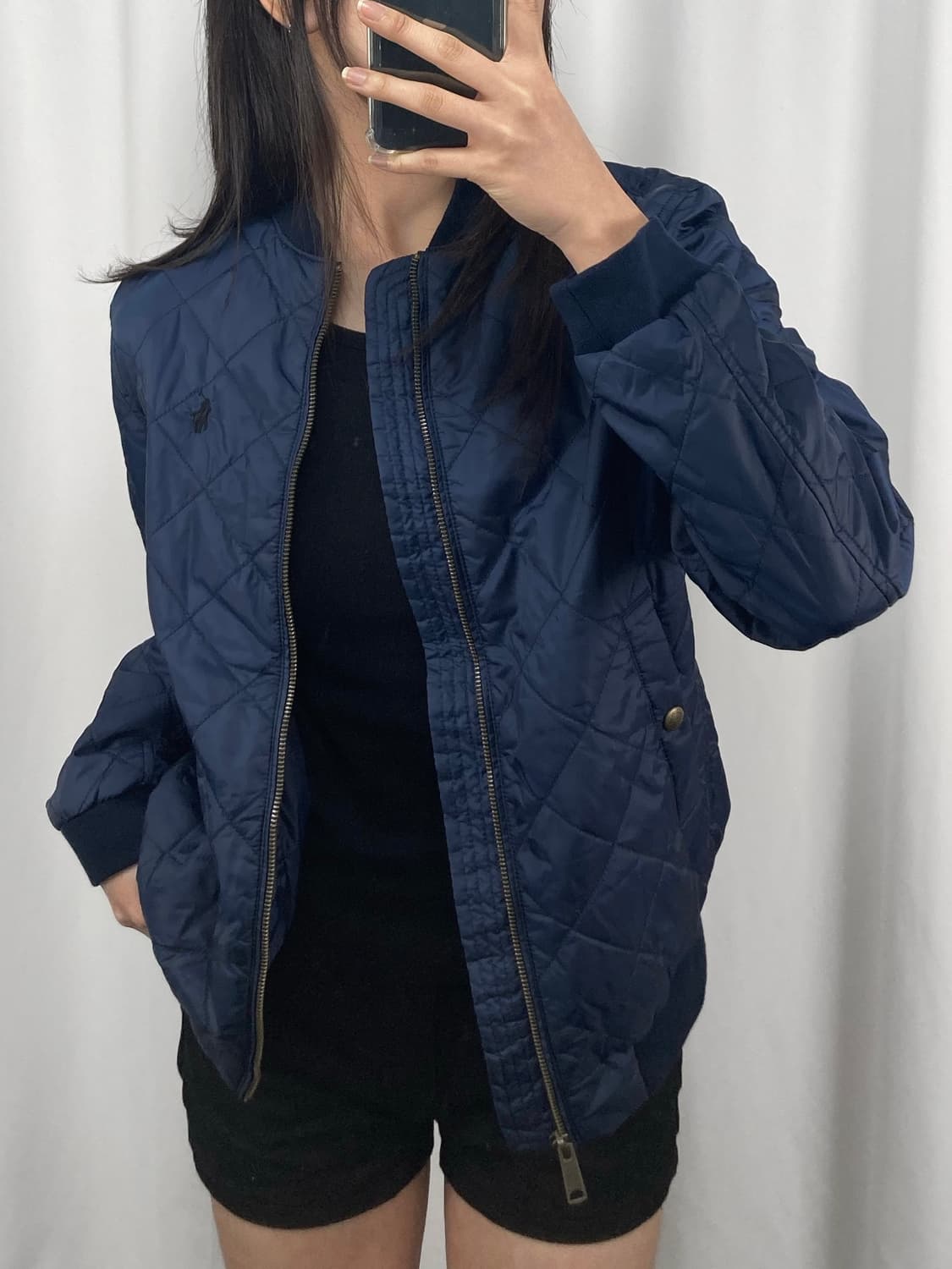 폴로 네이비 퀼팅 자켓 상품이미지3