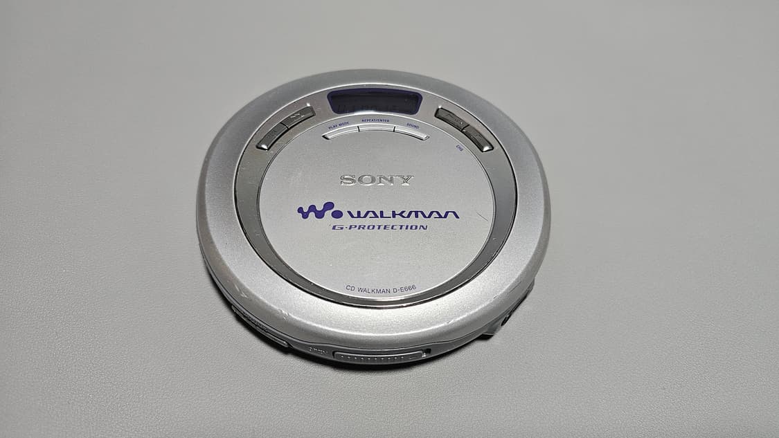 소니 CDP 워크맨 D-E666 ( SONY CD WALKMAN 시디피 상품이미지1